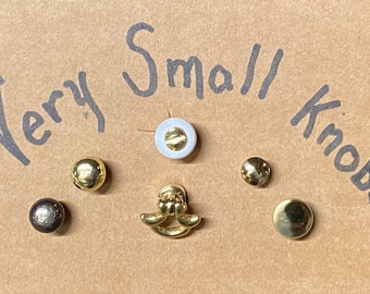 Very Small Drawer or Barrister Knobs