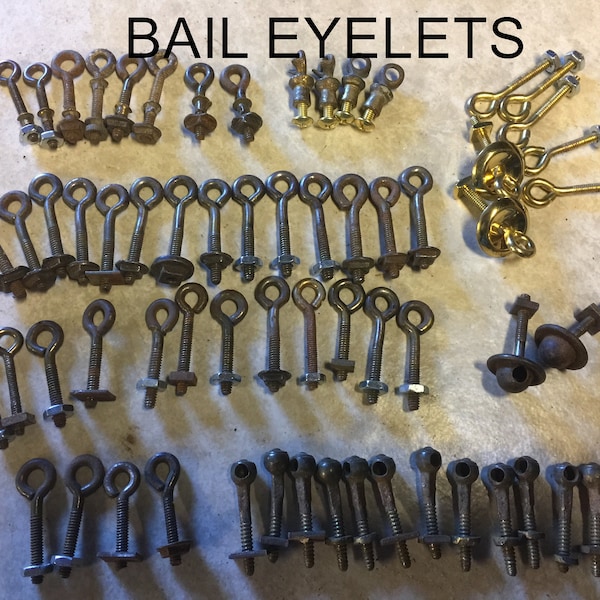 Bail Eyelets New and Vintage Re-useable