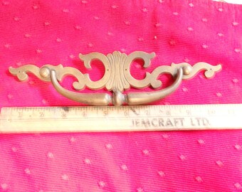 Chippendale Brass Style Drawer Pull 11 inch span