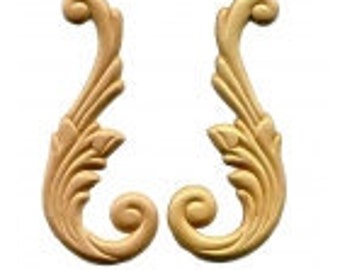 Wings Pair Birch Applique -