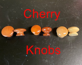 Cherry Knobs Choose your preferred Style and Projection