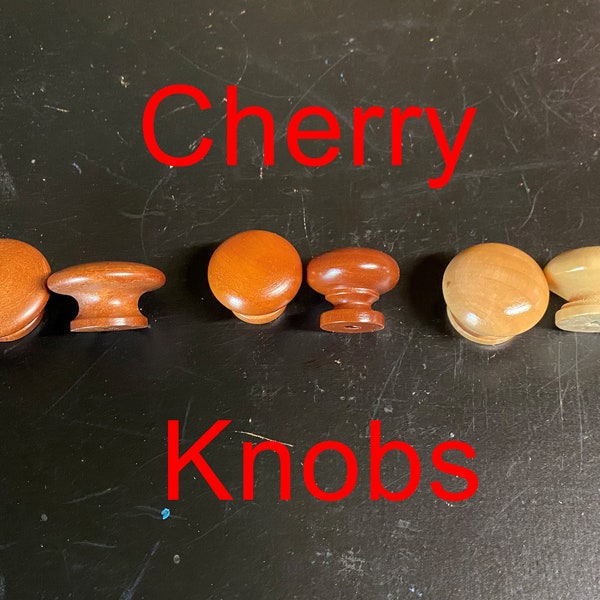 Cherry Knobs Choose your preferred Style and Projection