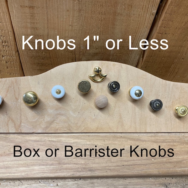 Small Drawer or Barrister Knobs