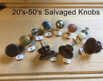 1920's - 1950's SalvagedKnobs