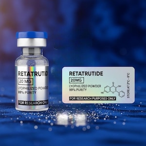Etiketter för peptidflaskor | Holografiska klistermärken för 3 ml pris för varje 10 etiketter