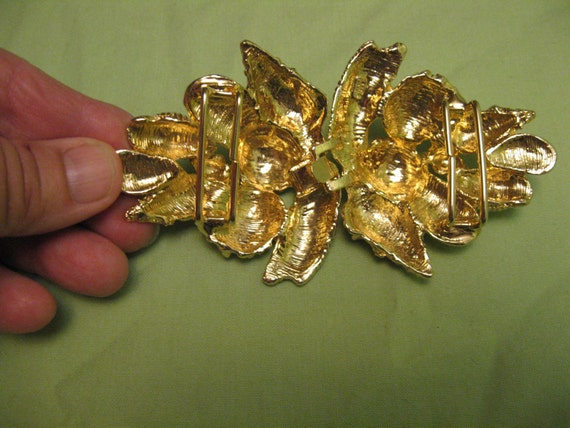 Rare Vintage “MIMI DI N” Tropical Seashell  Belt … - image 4