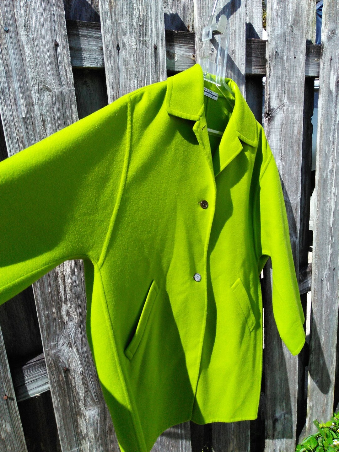 コート Salvatore Ferragamo Olive Green Wool Blend Coat FERRAGAMO Olive green wool blend coat | gebnegozionline