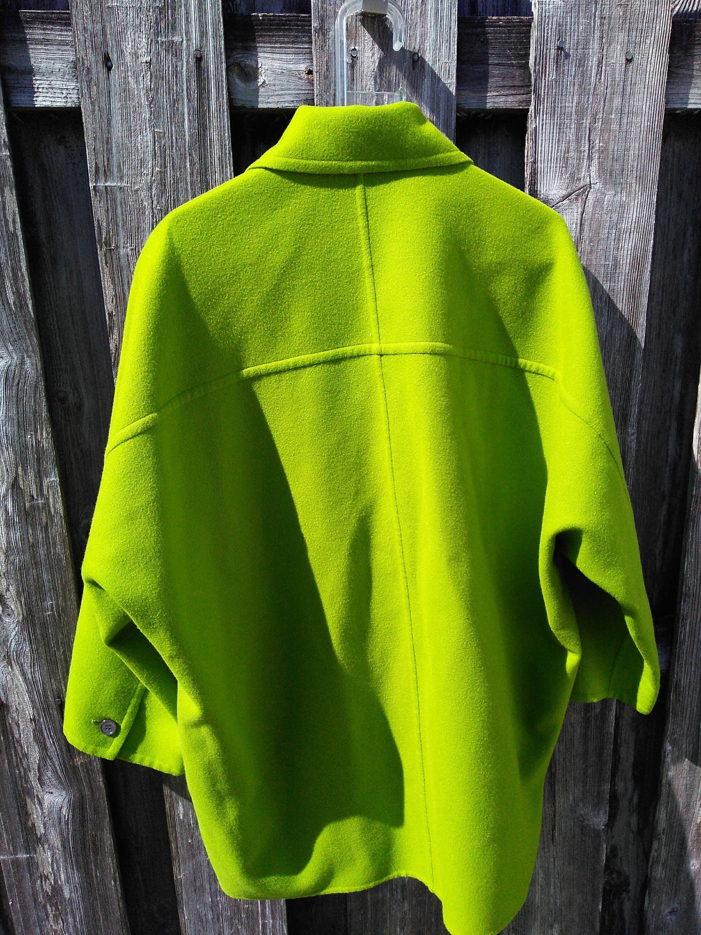 コート Salvatore Ferragamo Olive Green Wool Blend Coat FERRAGAMO Olive green wool blend coat | gebnegozionline
