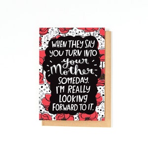 Love Card for Mom, Happy Mother's Day Card, Mom Birthday Card