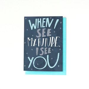 Anniversary Card - I Love You Card - Wedding Day Card - Love Card - I Miss You Card - Romantic Card - Valentines