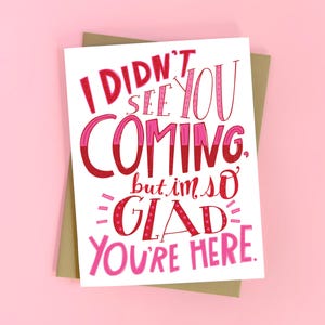 Card For New Love - New Relationship Card - Dating App Card - New Love - Anniversary Card - Dating Anniversary - Thankful For You Card