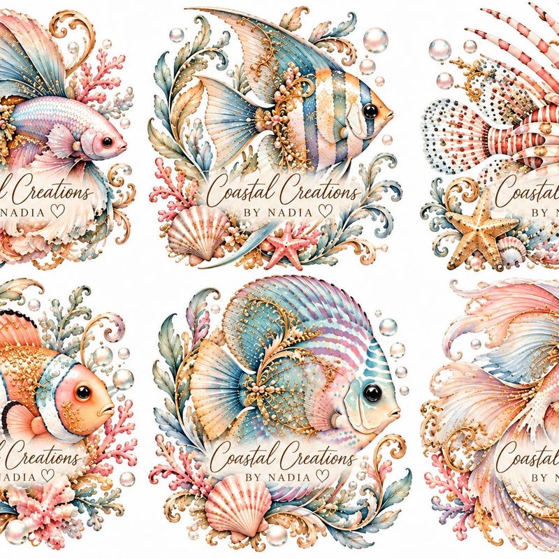 Tropical Fish Rice Paper - Etsy