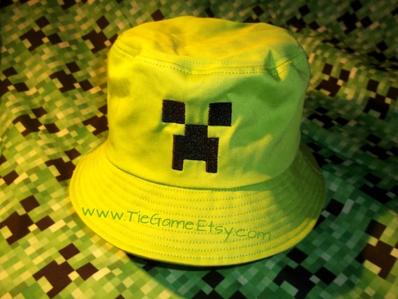 minecraft bucket hat