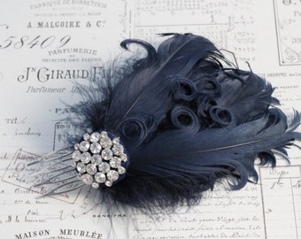 Feather Hair Comb Etsy