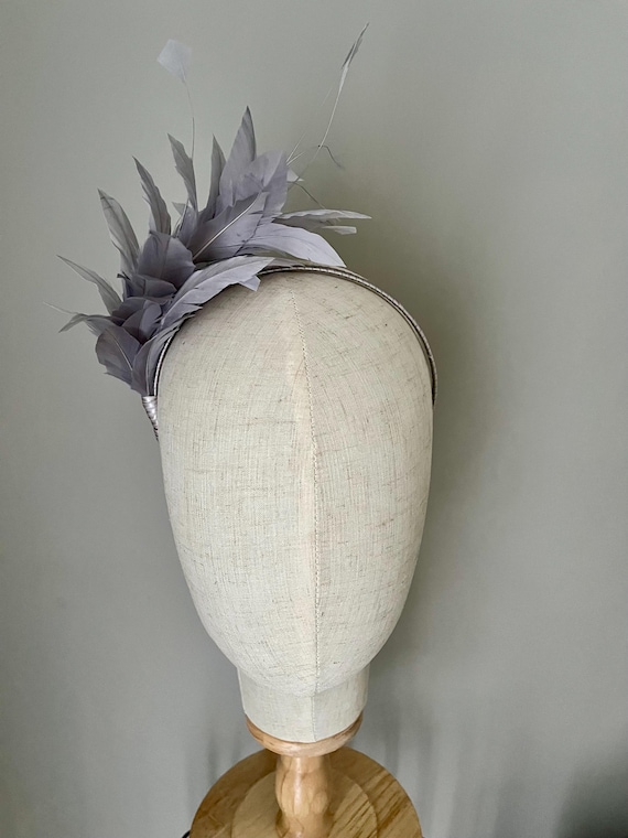 grey headpiece