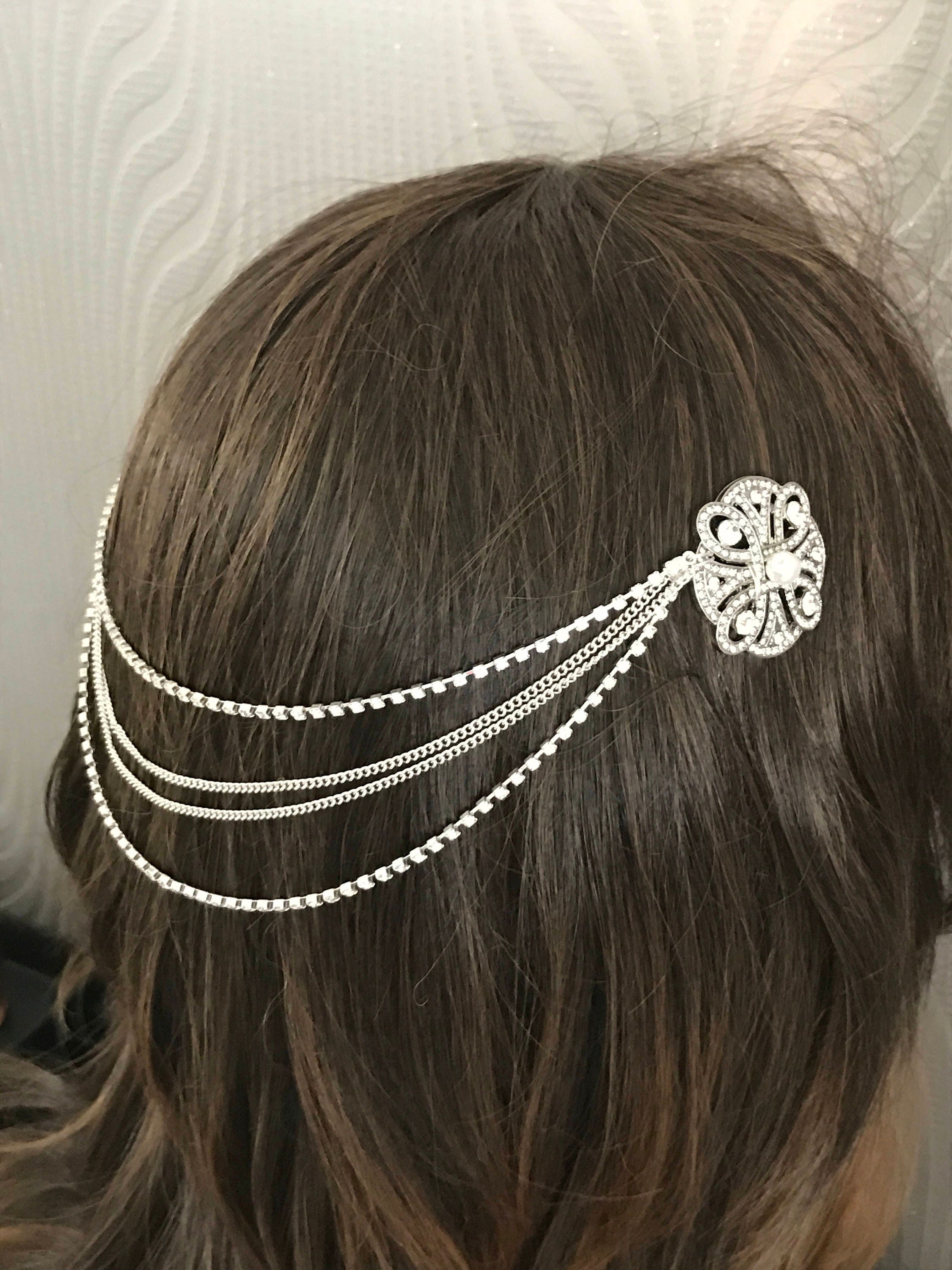 hair chain headpiece