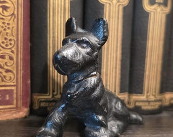 cast iron Scottie dog