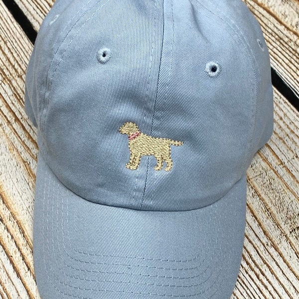 Toddler Hat Labrador dog embroidered