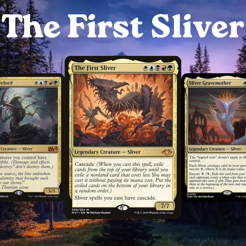 Sliver R Mtg Sliver Token Cards - Etsy