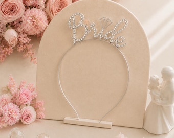 Bachelorette Party Metal Rhinestone Bride,.Party Crown,Bride to Be Headband , Bride Headband, Bridal Tiara, Hen Party Decorations.