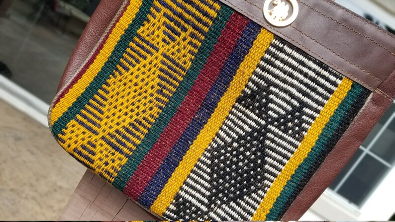 Vintage Crossbody Bags, Vintage Kilim Bag, Boho Crossbody Purse, Kilim Purses, Kilim Bags, Turkish Kilim Bag, Handmade Bag, Vintage Purse image 6