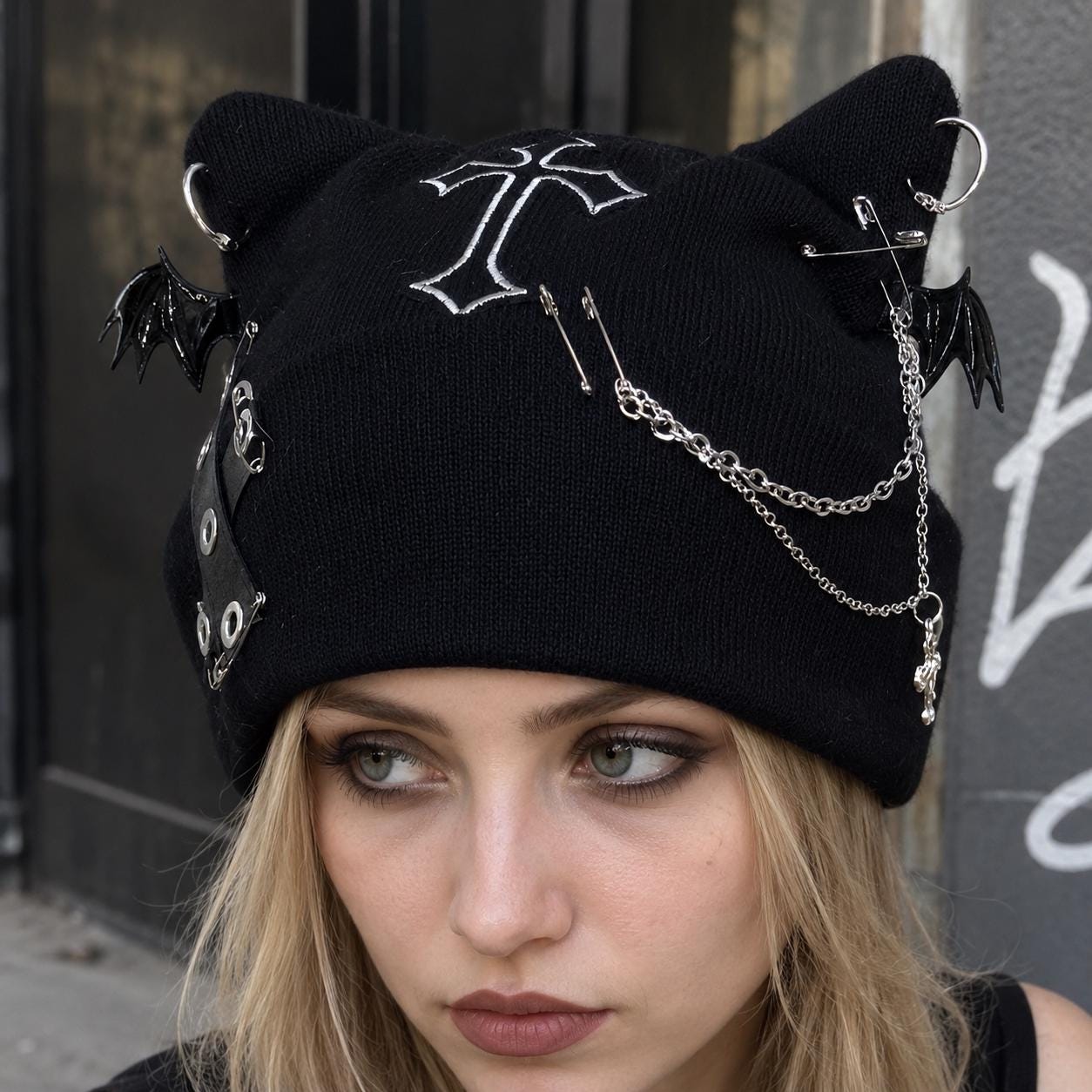 Punk Beanie - Etsy