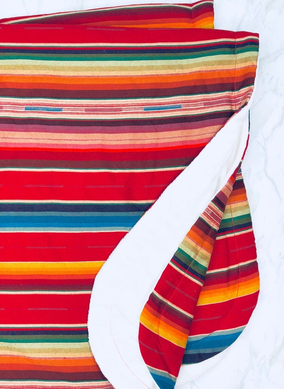 serape baby blanket
