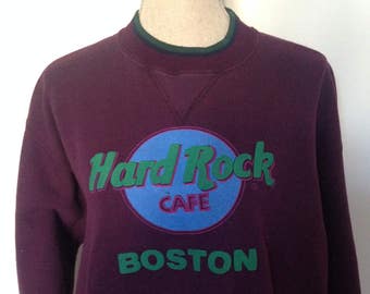 Vintage Hard Rock Cafe Boston Sweatshirt