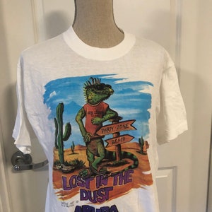 Vintage Aruba 90s Beach Tshirt image 2