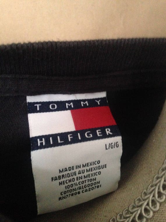 Vintage Tommy Hilfiger Longsleeve 90s T-shirt - image 5