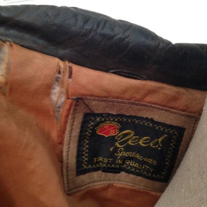 Vintage Reed Sportswear Leather Jacket image 3