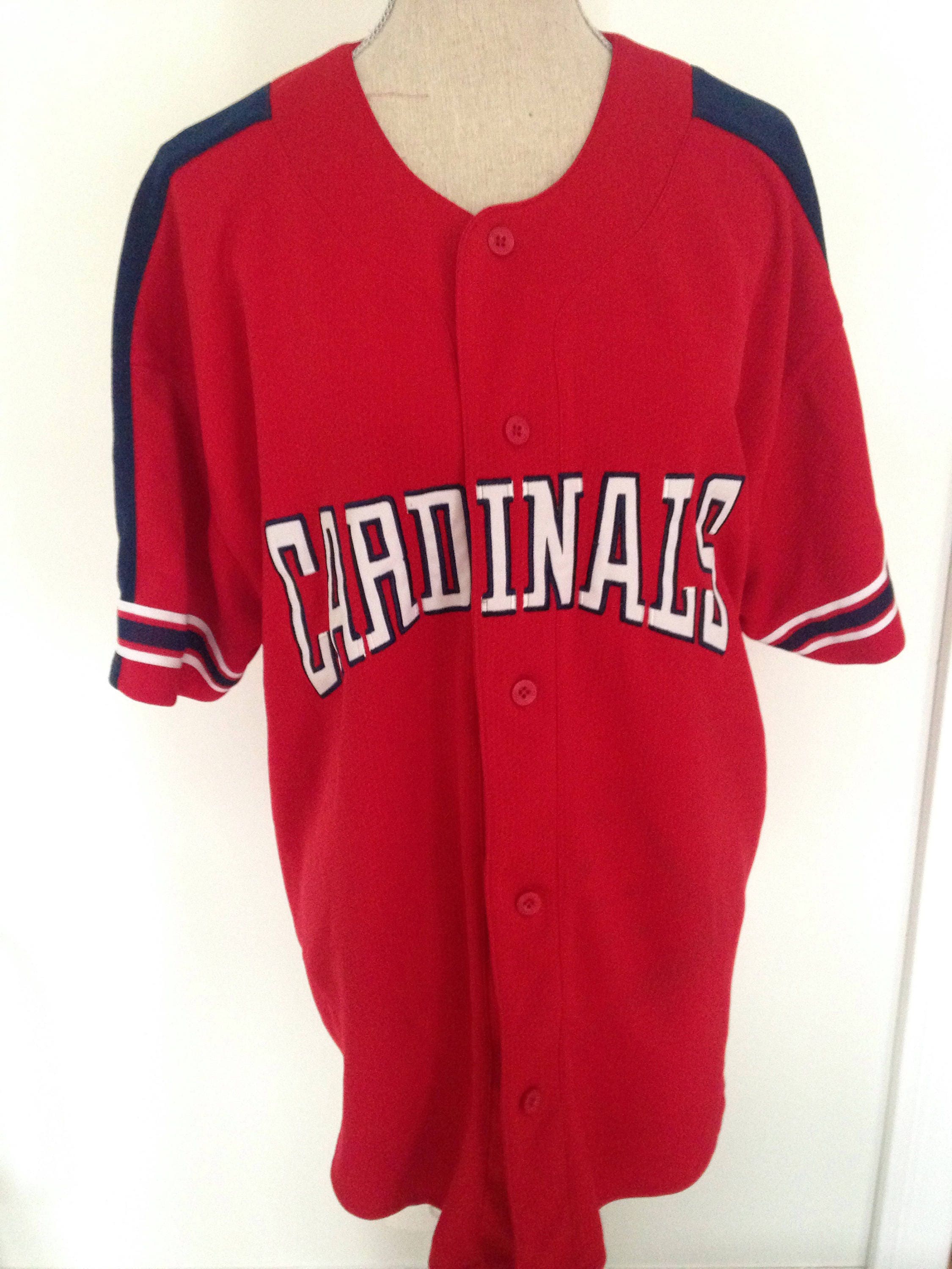 Vintage Rare Starter Brand St louis Cardinals Baseball Jersey Long
