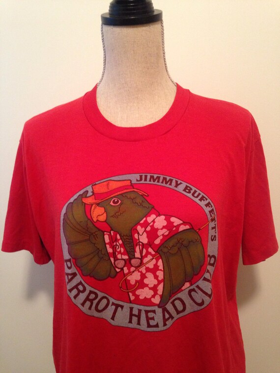 RARE Vintage Jimmy Buffet 80s Parrothead Concert T