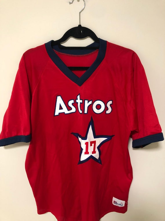 80s Vintage Houston Astros Mlb Baseball T-shirt SMALL -  Sweden