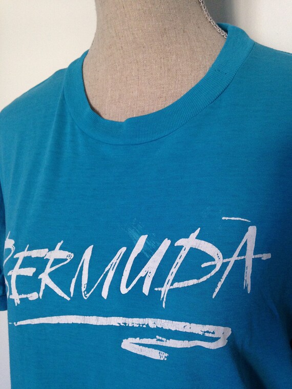 Vintage Bermuda 80s Tshirt - image 2