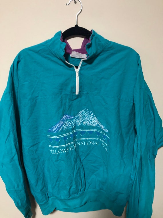 Vintage Yellowstone National Park Windbreaker