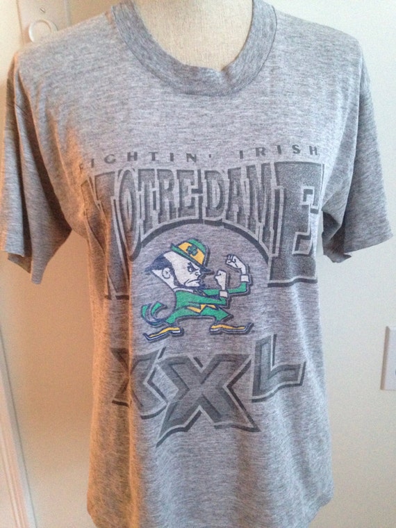 Vintage 90s Notre Dame Fighting Irish Tshirt