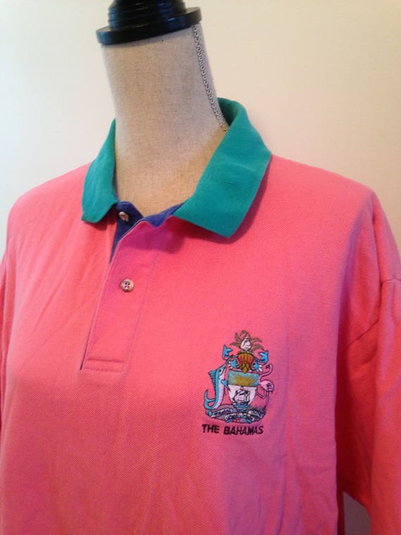 Vintage Bahamas 90s Polo Shirt - image 3