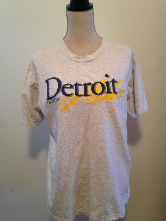 Vintage Detroit Michigan University mid-90s Tshirt - image 2