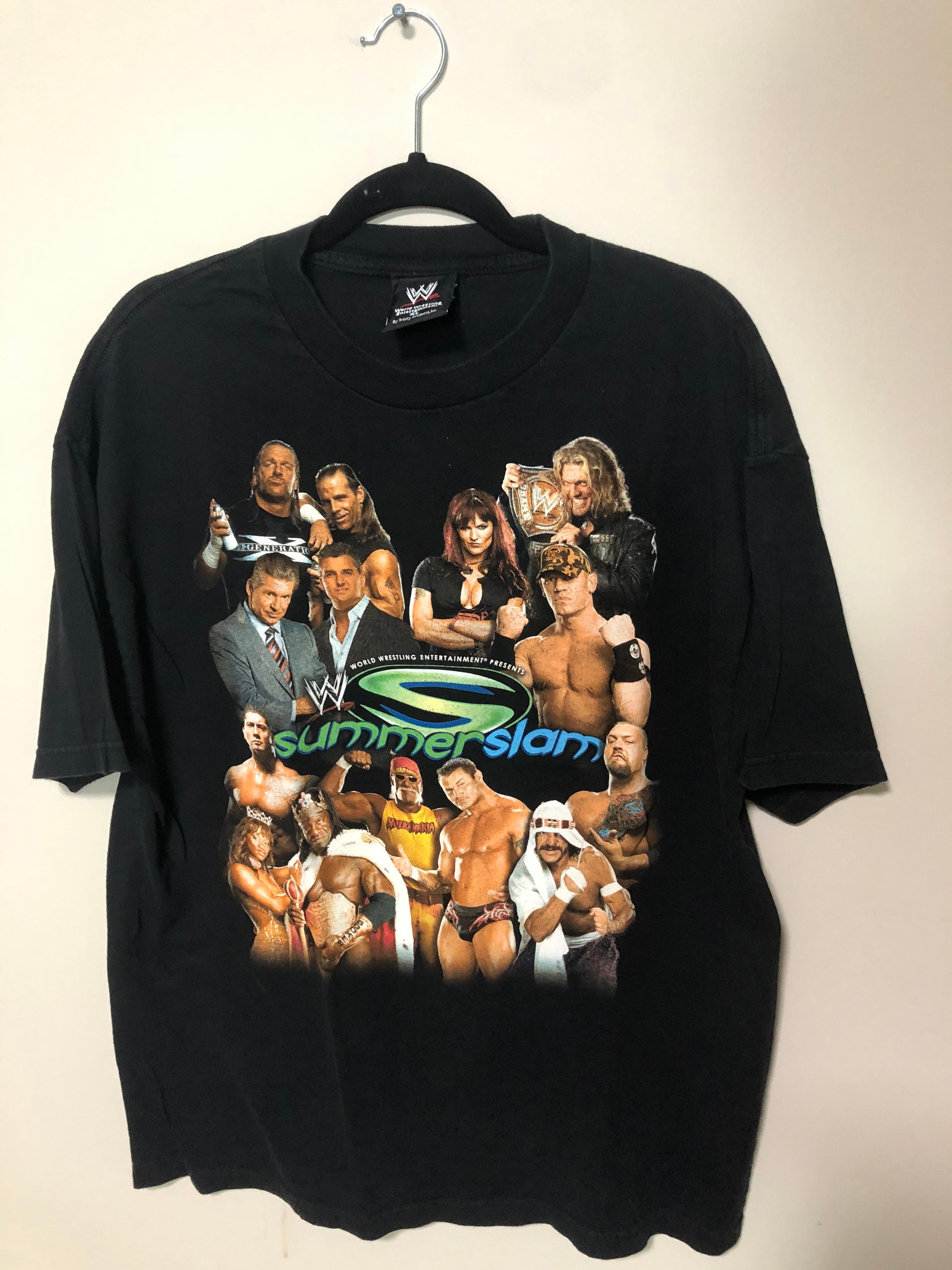 vintage WWE WWF Tシャツ USA XL