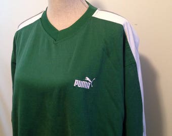 Vintage Puma 90s Soccer Jersey Shirt