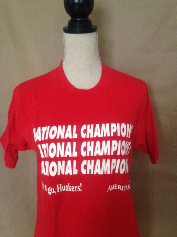 Vintage Nebraska Football 1994 Champions Tshirt