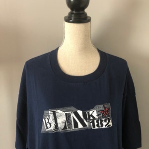RARE! Vintage Blink 182 Punk Rock 90s Tshirt
