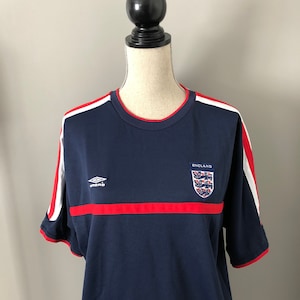 Vintage Adidas 90s England FC Umbro Soccer/football Jersey - Etsy