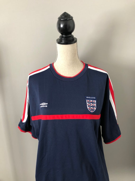 Vintage Adidas Inglaterra FC Umbro Soccer/Football Jersey - Etsy