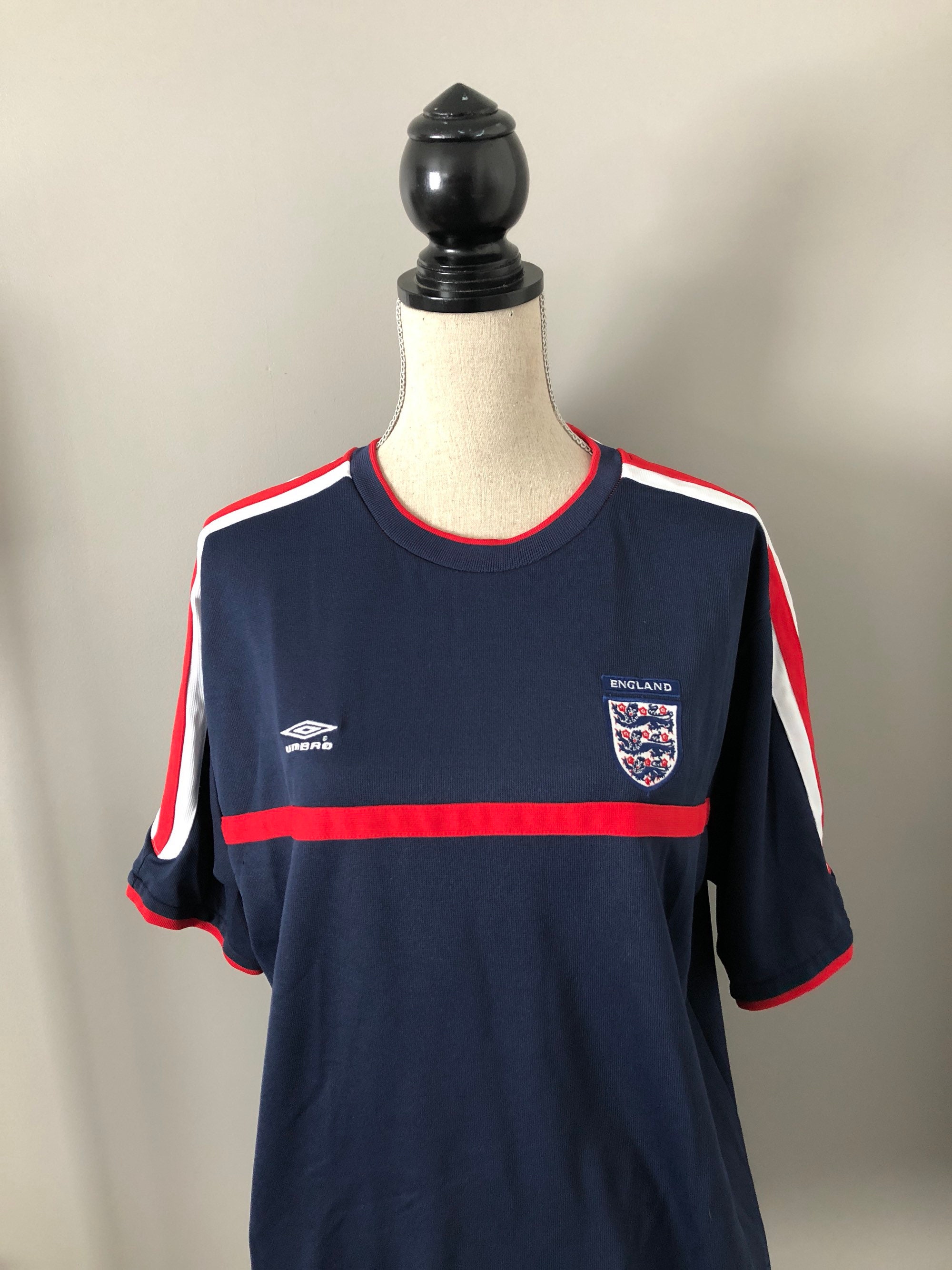 90s England Jersey - Etsy