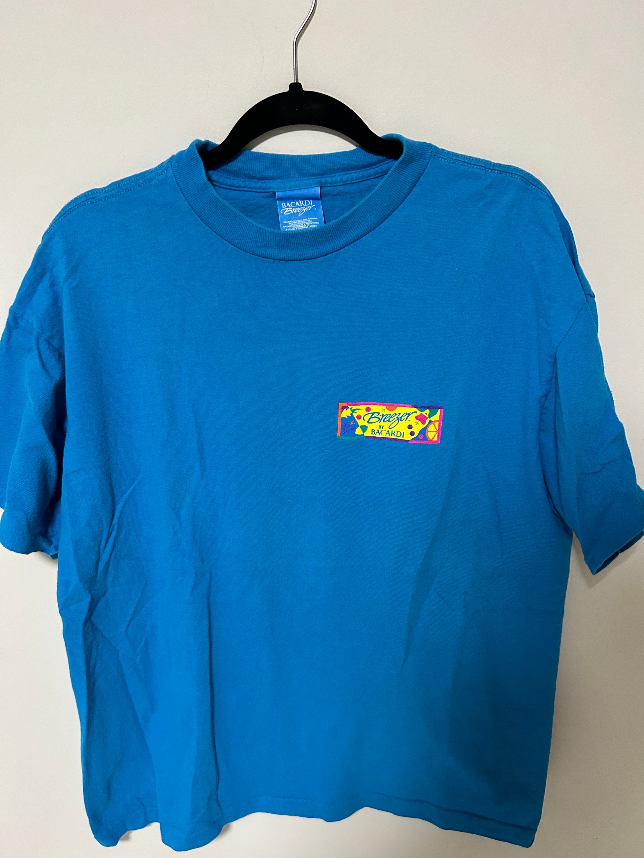 Vintage Bacardi Breezer 90s Tshirt Etsy UK