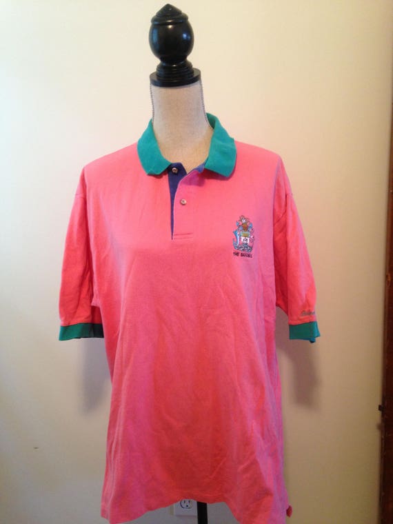 Vintage Bahamas 90s Polo Shirt - image 4