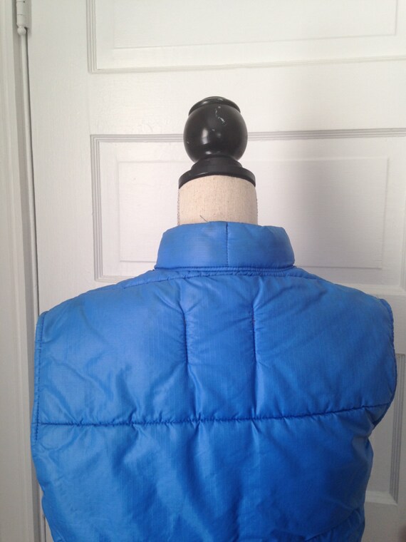 Vintage 1970s Walls blue Insultated Vest - image 3