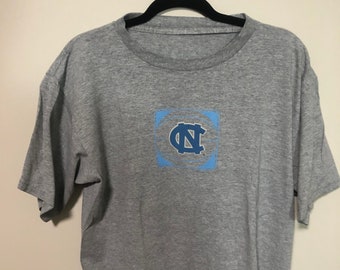 Camiseta vintage de baloncesto de la Universidad de Carolina del Norte Tarheels de la UNC de los años 90